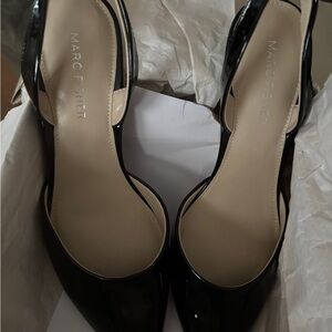 Marc Fisher Black Patent Heels